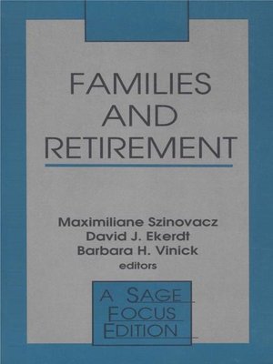 cover image of Families and Retirement